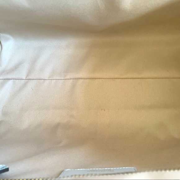 ✨Alberta Dicanio✨ Croc, Gray Italian Leather Handbag W/Dusk Bag - Picture 7 of 10